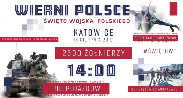 Święto Wojska Polskiego Katowice 2019